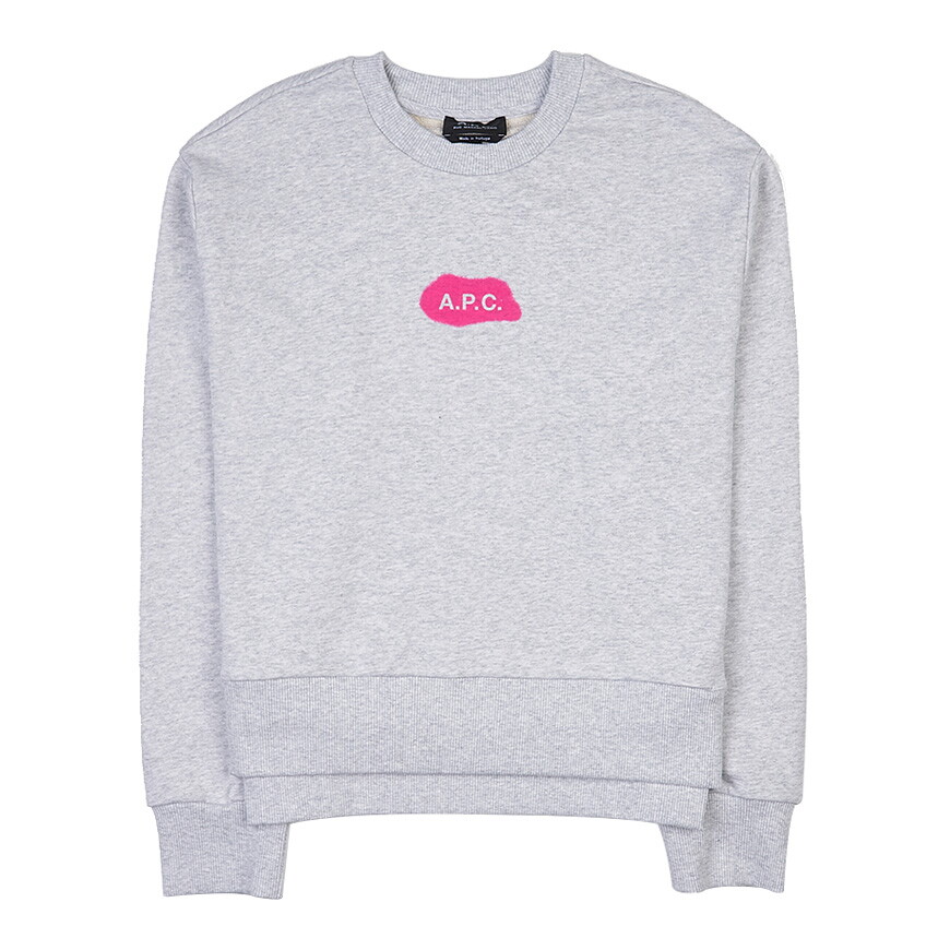 비아델루쏘(아울렛) (APC) 여성 시빌레 코튼 맨투맨 COEIP F27827 PLB