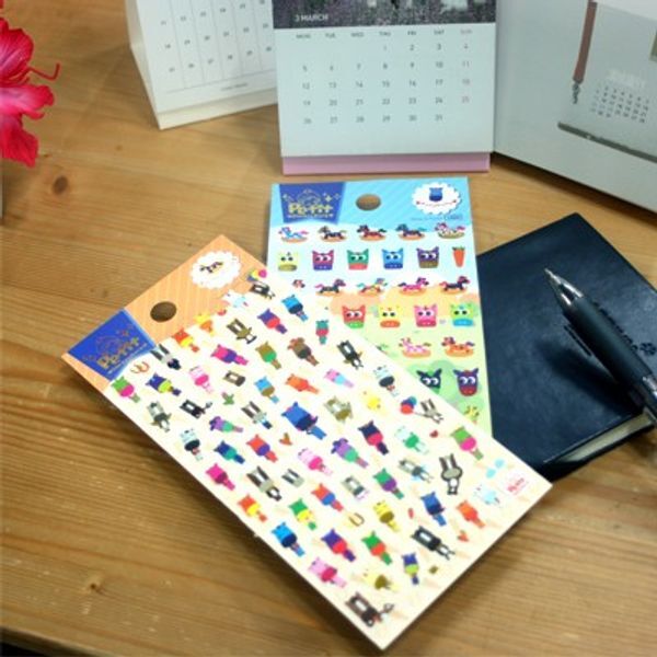 상품 상세 참조 교보문고 쁘띠스티커나라 DA5144 말 스티커 HobbyHorse PonyDolly