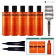 롯데특가전 아우라아듀라 헤어트리트먼트 250ml 5EA x 고농축단백질앰플 2EA  x 두피전용브러쉬 1EA 구매시  헤어트리트먼트여행용파우치5ml 2EA x 헤어샴푸250ml 증정