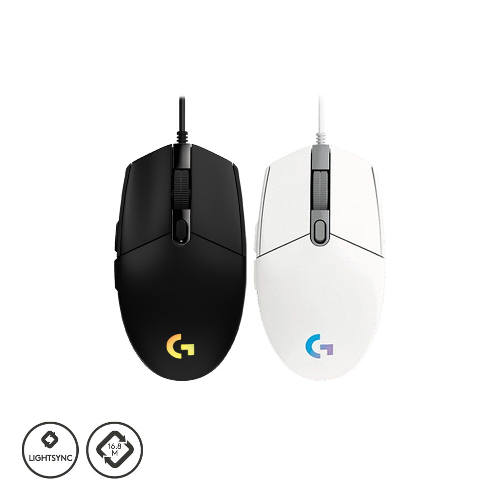 로지텍 로지텍 로지텍 게이밍G G102 2세대 라이트싱크 LIGHTSYNC 벌크 유선 게이밍 마우스