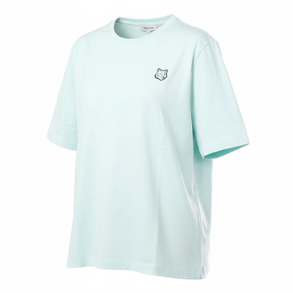 메종키츠네 메종키츠네 메종키츠네 여성 반팔 티셔츠 (MW00127KJ0119 PEPERMINT) 24FW