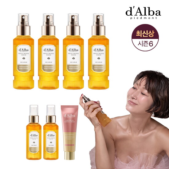 [달바(화장품)]달바 최신상 화이트트러플 엑소 세럼 6통+피디알엔 크림