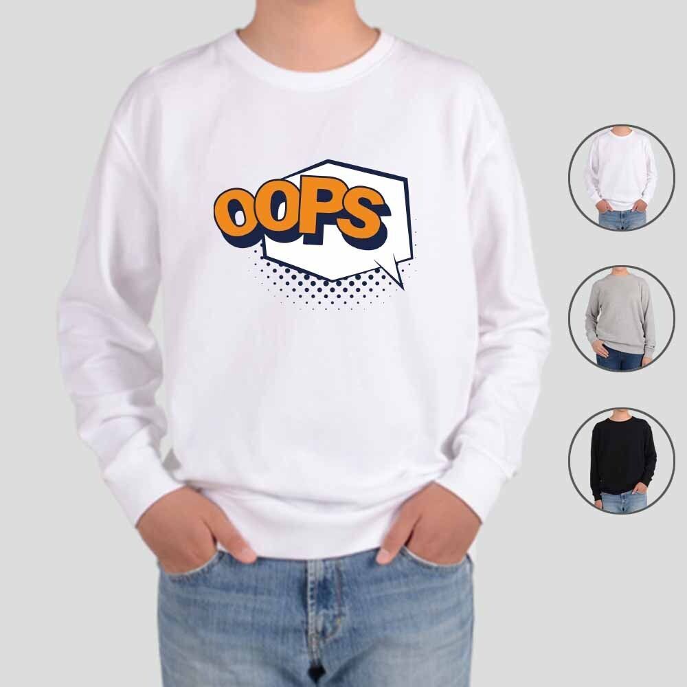 친절한탄씨 헤비맨투맨 전색상 팝아트 말풍선 유행어 oops R5