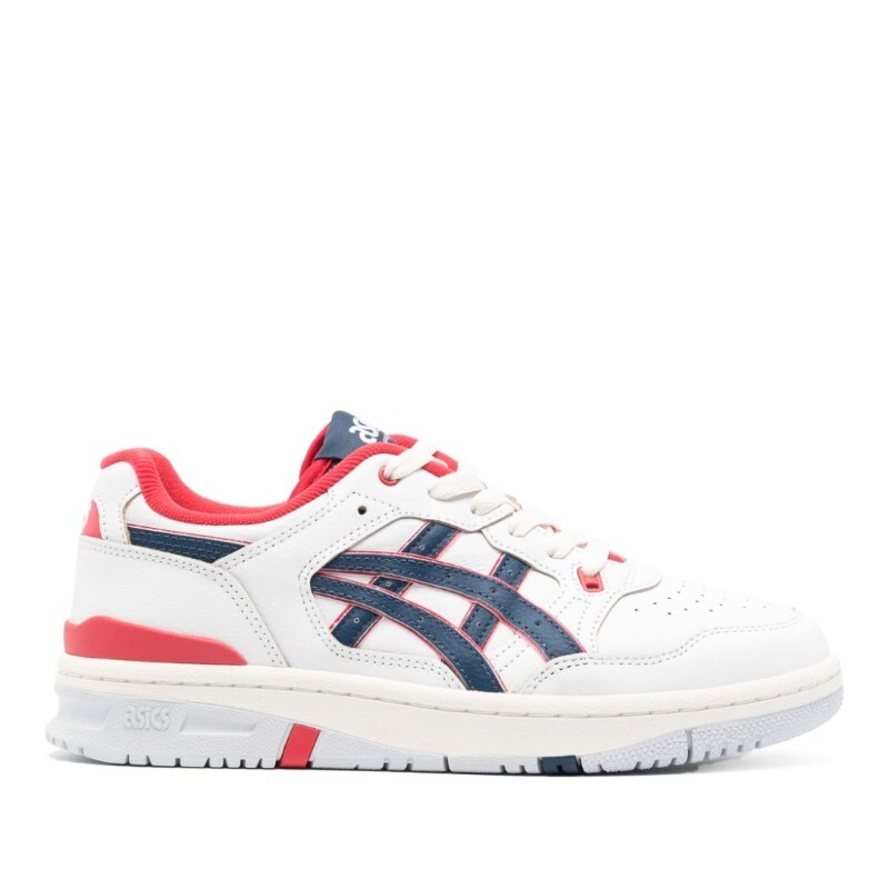 COMME DES GARCONS SHIRT 꼼데가르송 꼼데가르송 레이스업 클로저 퍼포레이티드 디테일 쿠셔닝 인솔 러버 솔 로우탑 스니커즈 EX89 FLK101 2