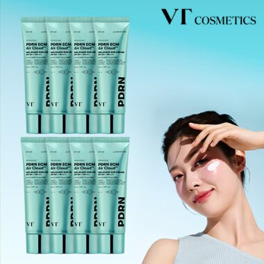VT PDRN ECMエアクラウドメラケアサンクリーム50ml×8筒