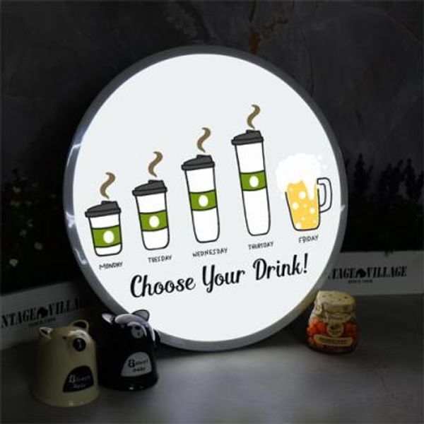 교보문고 꾸밈 nx123-LED액자45R 일주일의루틴