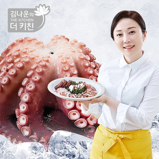 방송에서만! 국내산 손질문어 190g*7팩 총 1.33kg