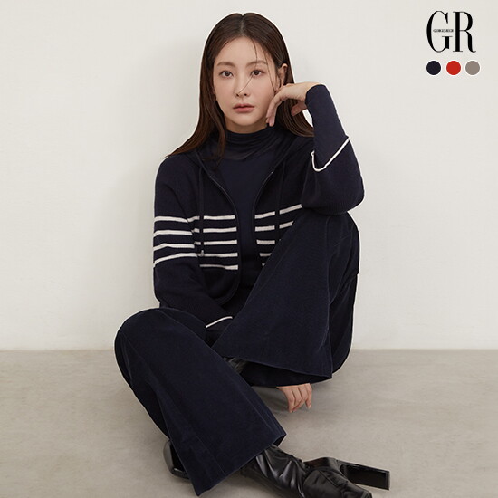 [조르쥬 레쉬](런칭가 79,900원) ○벨슬리브 후드 집업 자켓 3종