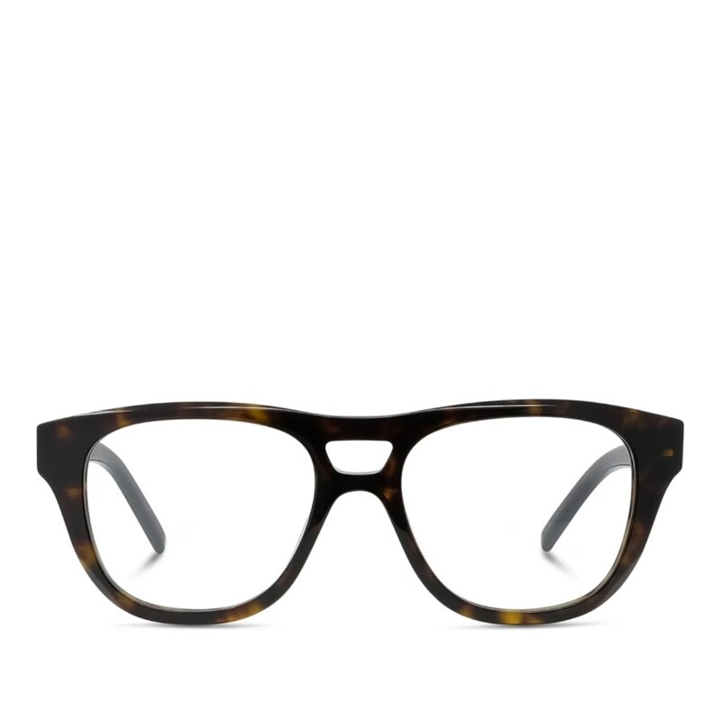 GIVENCHY 지방시 지방시 지오메트릭 더블 브리지 안경테 GV50079I GV DAY 052 HAVANA 51