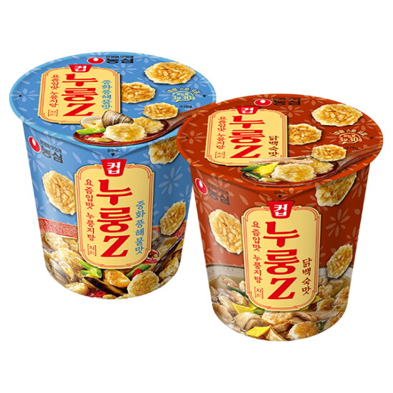 [농심]농심 컵누룽Z 닭백숙맛 8개입/중화풍해물맛