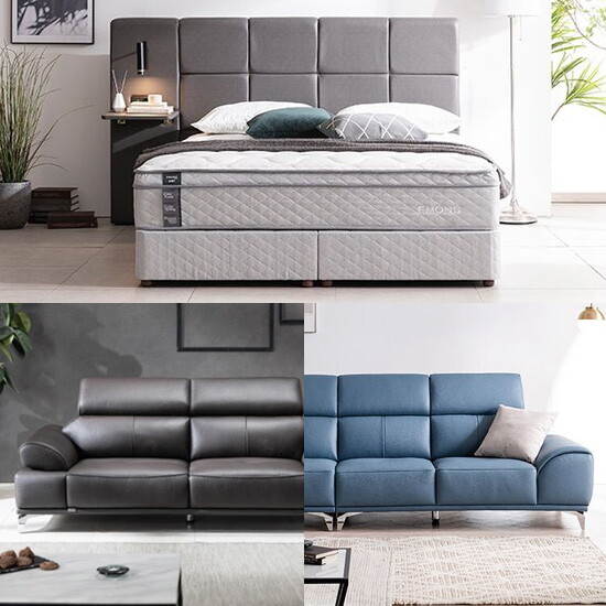 (주) 세양침대 [에몬스] 명품가구 에몬스 특가로 마련하고 10%적립찬스! 침대부터 소파까지~