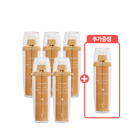 [바이더닥터][바이더닥터]  ZAG펩타이드 볼륨 샷 리프팅 버블에센스 45ml 5개+1개 추가 증정