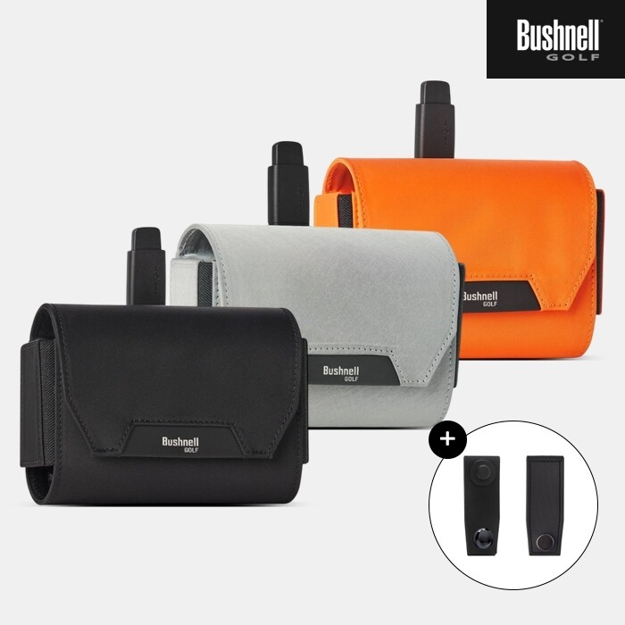 BUSHNELL 부쉬넬 부쉬넬 링크 이센셜 레인지파인더 거리측정기 케이스 + 피드락 커넥터 포함 라지 스몰 선택가능 R2G 캐디톡 수납가능