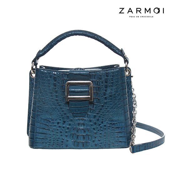★정상가 458,000원★[잘모이] 큐브 카이만 악어 토트백 HNJ-5198