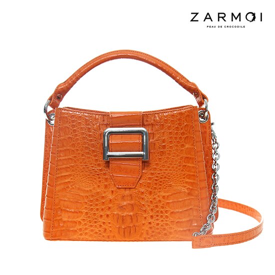 ★정상가 458,000원★[잘모이] 큐브 카이만 악어 토트백 HNJ-5198