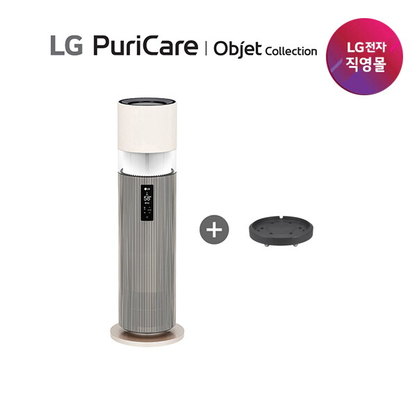 <b>LG</b>전자 [L.live]<b>LG</b> 퓨리케어 오브제 <b>하이드로</b><b>타워</b>+무빙휠(HY706RSUABM)