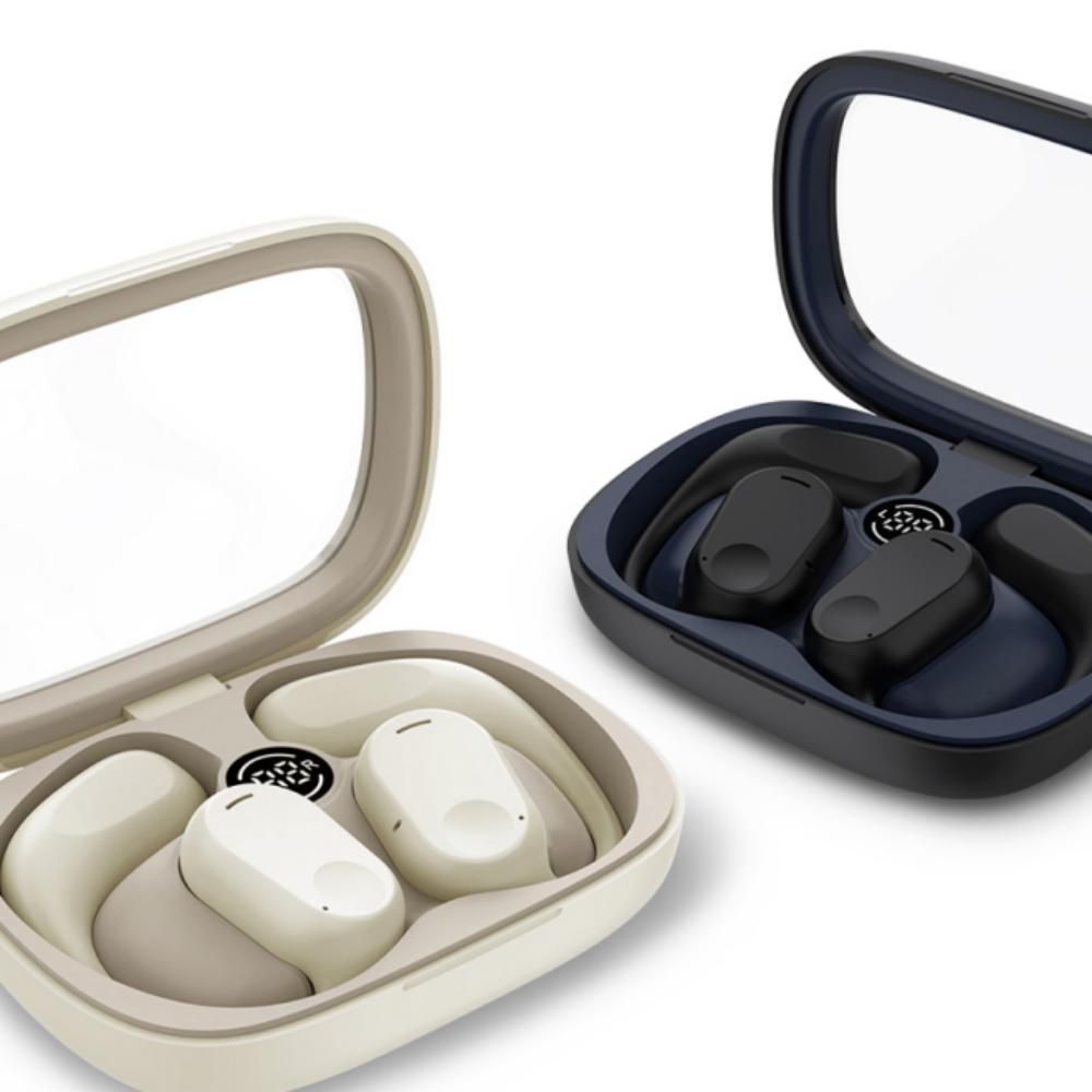 오너클랜 나비 블루 이어 무선 오픈형 이어폰 이어셋 White