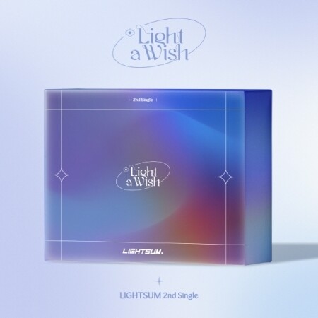 【新品未開封】Lightsum / Light a Wish FULL ALBUM] LIGHTSUM (라잇썸) - 2nd Single 