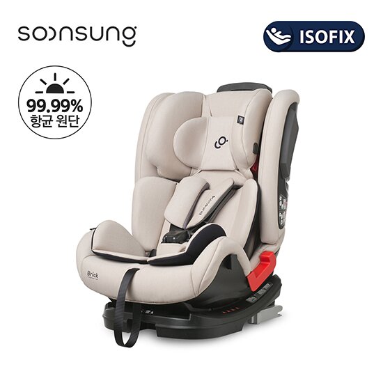 순성 브릭 토들러 주니어 카시트 (ISOFIX) / 선쉐이드+컵홀더+보호매트