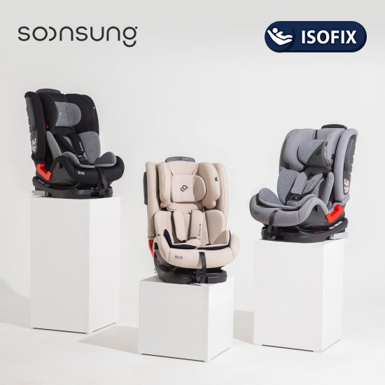 순성 브릭 토들러 주니어 카시트 (ISOFIX) / 선쉐이드+컵홀더+보호매트