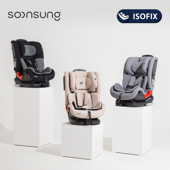 [순성]순성 브릭 토들러 주니어 카시트 (ISOFIX) / 선쉐이드+컵홀더+보호매트