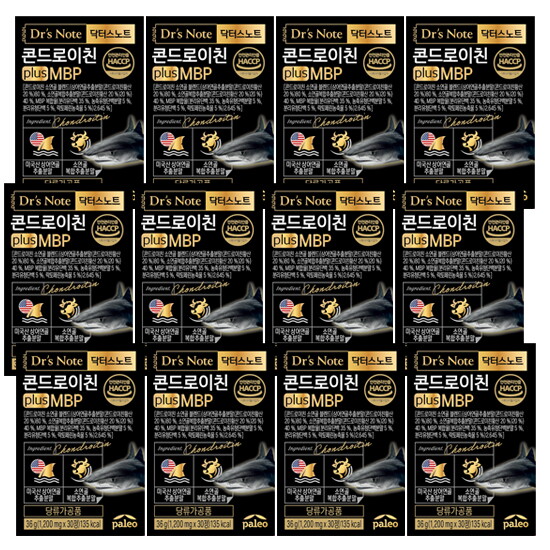 [팔레오]♥ 팔레오 콘드로이친 PLUS MBP 12개월분 (1,200mg x 30정 x 12박스)