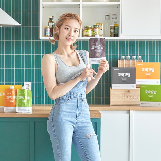 비브리브 꼬박꼬밥 맛있는 식사대용 단백질 한끼 쉐이크 (1주분)