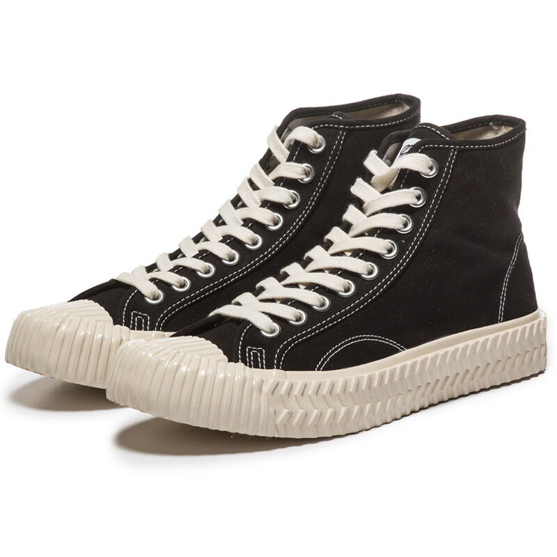 엑셀시오르(진유니) [엑셀시오르]엑셀시오르 볼트하이 카본 블랙 캔버스 스니커즈 남녀공용