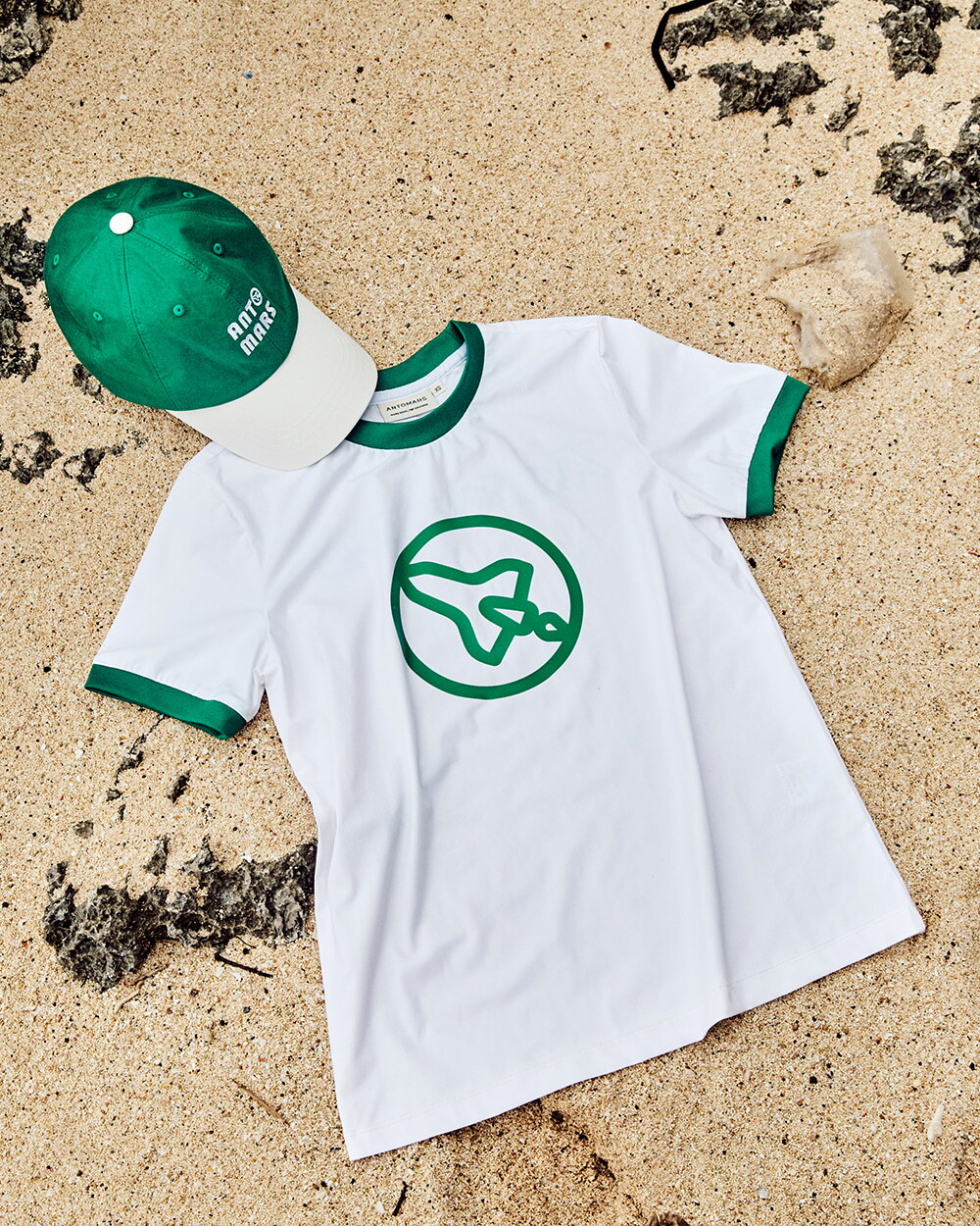 앤투마스 [앤투마스] 여성 S/S 스페이스쉽 냉감 트리코트 티셔츠 ABE2FTR364 화이트