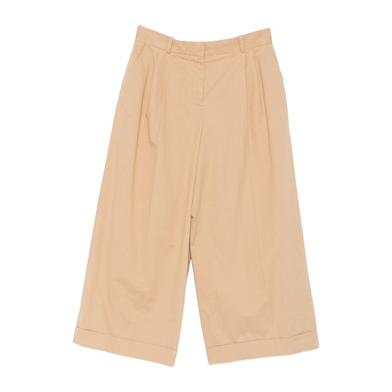 더로우 더로우 프론트 플리츠 와이드 큐롯 팬츠 10865W5076 SAN SAND