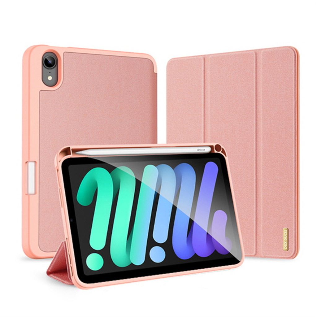 아미크(AM2C) 아미크 아이패드 미니 7 6 세대 펜수납 폴리오 케이스 패브릭레더 슬림 스탠드 거치대 태블릿 북커버