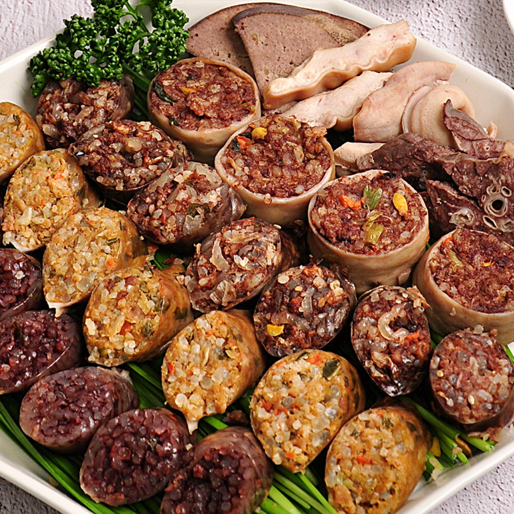 팜투맘 (팜투맘) HACCP인증 전통 토종순대1kg+야채순대 1kg