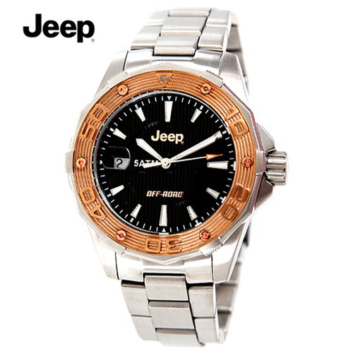 마션틴트(잡화) (지프) JEEP 본사정품 남성 메탈시계 JP1007RG