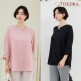 [데드라]엄마옷 TBD1018_DO MADE 똑핏블라우스3탄(브로치SET) 중년여성의류 빅사이즈