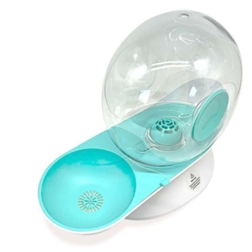 rediACE 협력사 지오벤처스 반자동 애완동물 급수기 그린 물받이 자동 반려동물 식수기