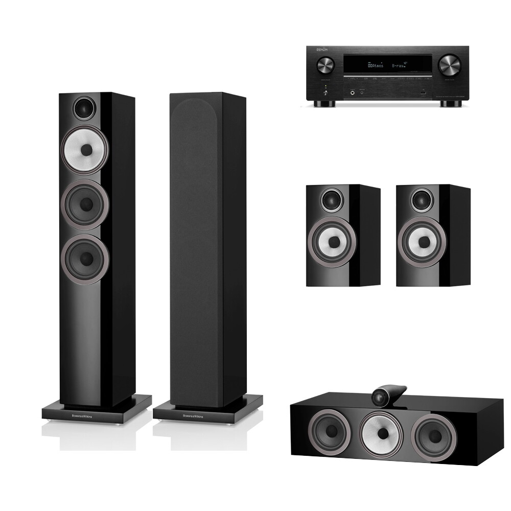 데논 AVR-X2800H + B&W 704 S3 5채널스피커(71/707)