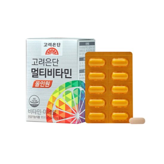 [더블_20개월분]☆ 멀티비타민 올인원 (1,560mg*60정*10Box)
