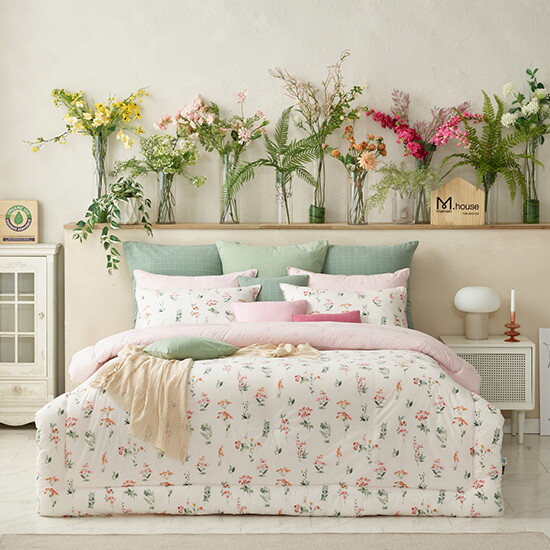 [마마인하우스BY박홍근]○[Q]프리미엄 오가닉 코튼100 침구 풀세트