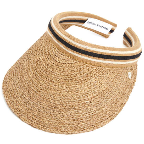 [헬렌카민스키][헬렌카민스키] 비앙카 여성 바이저 HAT50265 NOUGAT BLACK STRIPE