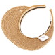 [헬렌카민스키][헬렌카민스키] 비앙카 여성 바이저 HAT50265 NOUGAT BLACK STRIPE