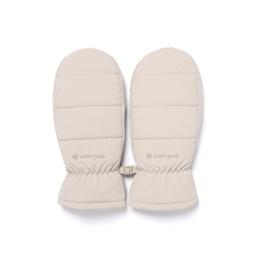스노우피크 스노우피크 스노우피크 SNOW PEAK 랜드 경량 패딩 장갑 Light Beige (S25WUTGL63) 60B1501915 S25WUT-GL63 LE