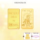 [골드에이스앤코]24K 순금 행운 골드바 8g + 24K 순금 클로버 골드 5종 + 14K 금볼 테일 천연석 팔찌