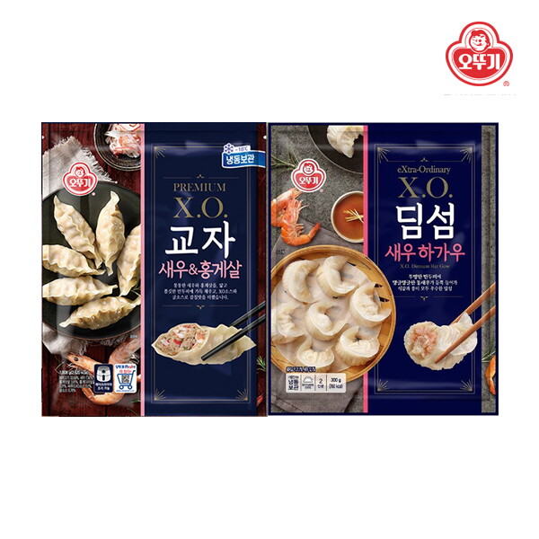 오뚜기 오뚜기 XO 교자 새우&홍게살 324g x 2봉 + 딤섬 새우하가우 300g x 2봉
