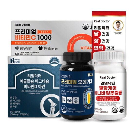 상세페이지참조 [리얼닥터] 당장면역 트리플케어 外 인기상품 최대 혜택으로 만나 볼 수 있는 기회!