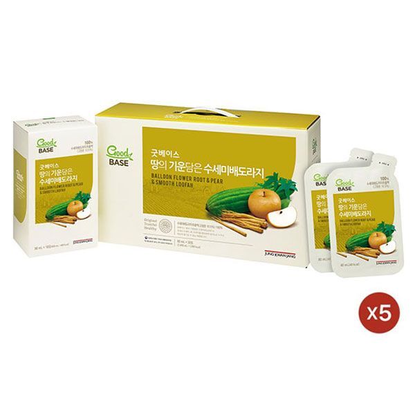(주)젠푸드 교보문고 정관장 공식 굿베이스 수세미배도라지 30포 5박스