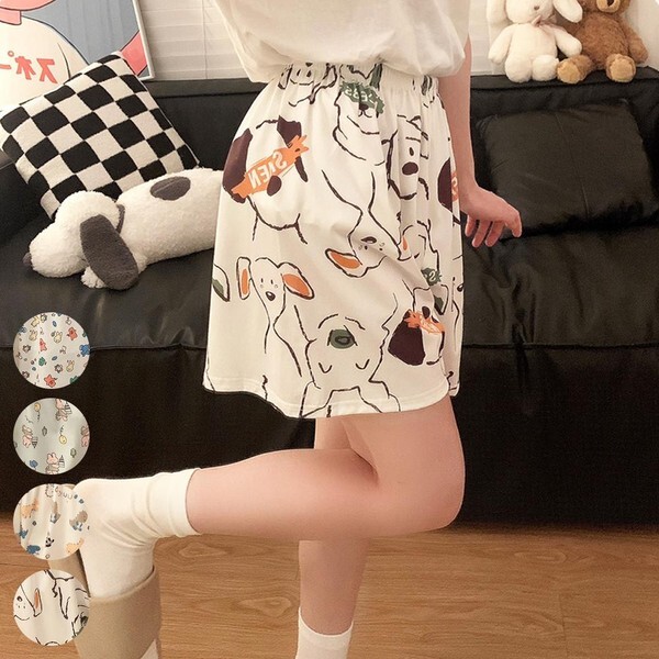 시드마켓 [하프클럽/시드마켓]큐티패턴3부홈웨어바지 405R076S 빅사이즈 여성