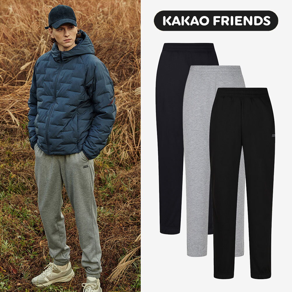 상세페이지 참조 카카오프렌즈 [카카오프렌즈]카카오프렌즈 남성 융기모 조거팬츠 1종