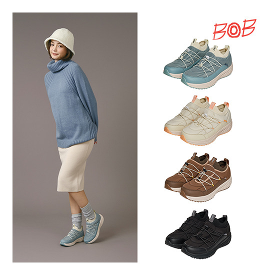 [메종비오비(BOB)]○ BOB 25FW 여성 웜 삭스 니팅 패딩부츠 1종