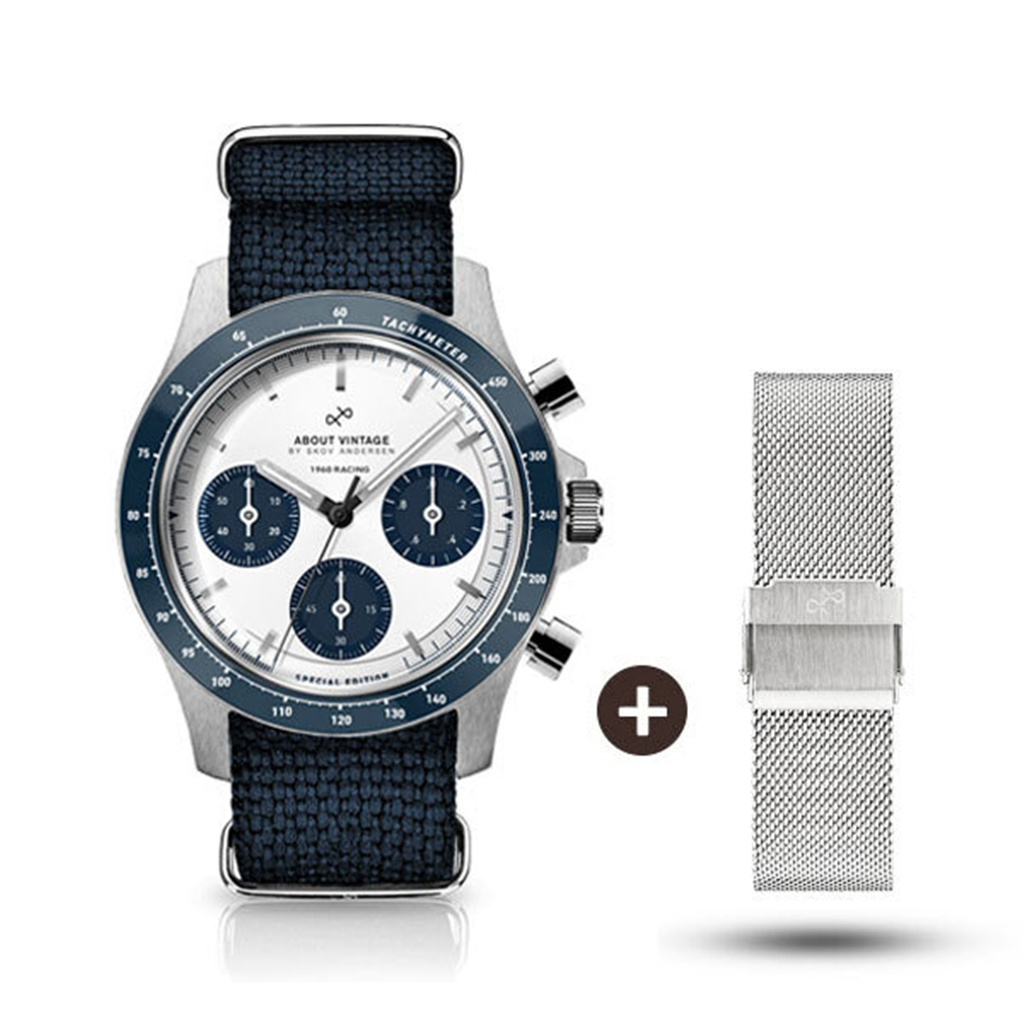 에이브이86 AV86 스코브 안데르센 시계 나토 1960 NV 네이비