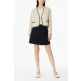 [지컷(아울렛)]브이넥 싱글 트위드 자켓 7214210101